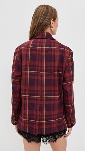 Free People Women's Dean Double Breasted Blazer in Saudi Arabia