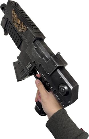 دعامة نسخة طبق الأصل من WarH40K Space Warrior Bolter، رغوة البولي يوريثان، مقاس كبير 1:1، للأزياء التنكرية، مجموعة الهالوين للأعمار من 15 عامًا فما فوق in Kuwait