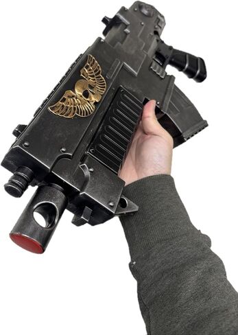 دعامة نسخة طبق الأصل من WarH40K Space Warrior Bolter، رغوة البولي يوريثان، مقاس كبير 1:1، للأزياء التنكرية، مجموعة الهالوين للأعمار من 15 عامًا فما فوق in Kuwait