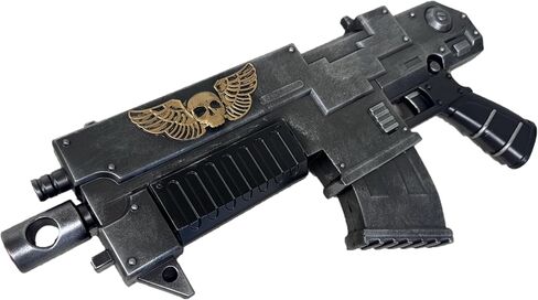 دعامة نسخة طبق الأصل من WarH40K Space Warrior Bolter، رغوة البولي يوريثان، مقاس كبير 1:1، للأزياء التنكرية، مجموعة الهالوين للأعمار من 15 عامًا فما فوق in Kuwait