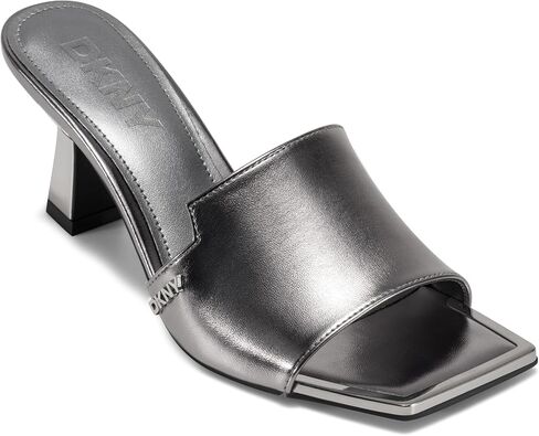 DKNY Women's Kailyn Square Toe Heeled Sandal Mules in Saudi Arabia