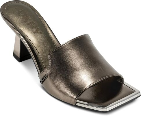 DKNY Women's Kailyn Square Toe Heeled Sandal Mules in Saudi Arabia