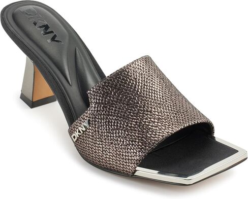 DKNY Women's Kailyn Square Toe Heeled Sandal Mules in Saudi Arabia