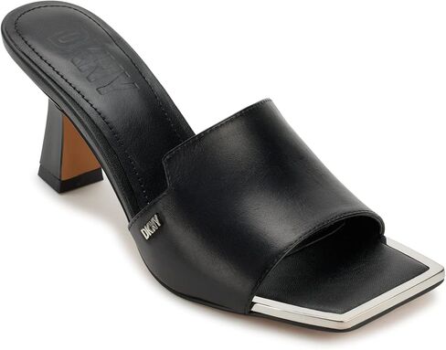 DKNY Women's Kailyn Square Toe Heeled Sandal Mules in Saudi Arabia