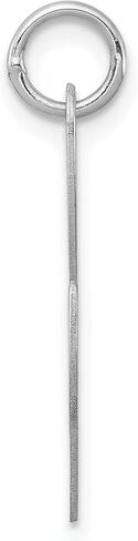 Sterling Silver Large Script Initial Letter L Charm in Saudi Arabia
