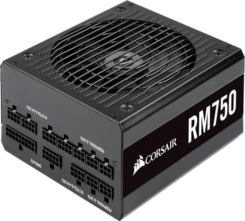 Corsair RM850, RM Series, 80 Plus Gold Certified, 850 W Fully Modular ATX Power Supply - Black in Saudi Arabia