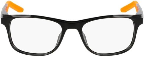Nike NIKE 5059 008 Black/Total Orange 46/15/130 Ophthalmic Eyewear Frame in Saudi Arabia