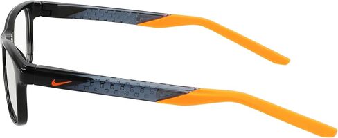Nike NIKE 5059 008 Black/Total Orange 46/15/130 Ophthalmic Eyewear Frame in Saudi Arabia
