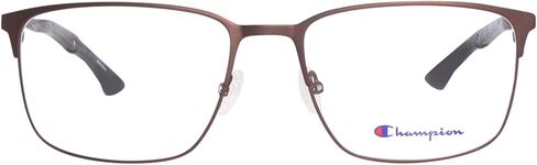 Champion Chasex C02 Eyeglasses Men's Matte Dark Brown Full Rim Rectangle Shape 59mm in Saudi Arabia