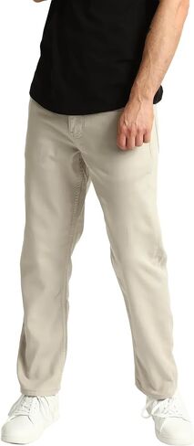 The Perfect Jean Denkhaki Khaki Pants for Men Athletic Fit, Stretch Dress Pants for Men in Saudi Arabia