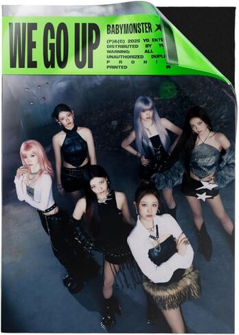 BABYMONSTER - 2nd MINI ALBUM [WE GO UP] Photobook (UP) in Saudi Arabia