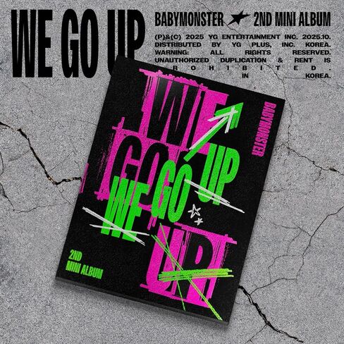 BABYMONSTER - 2nd MINI ALBUM [WE GO UP] Photobook (UP) in Saudi Arabia