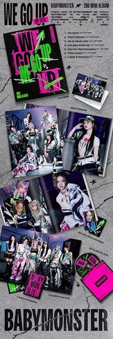 BABYMONSTER - 2nd MINI ALBUM [WE GO UP] Photobook (UP) in Saudi Arabia