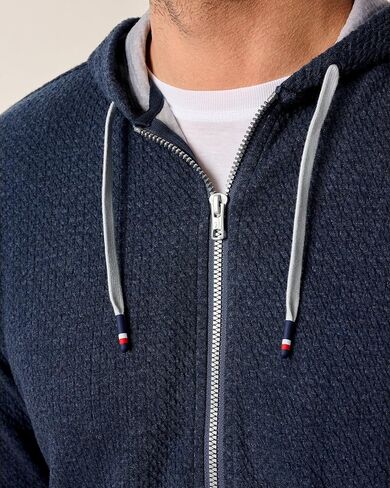 johnnie-O Zoeller Lakewave Half-Zip Hoodie in Saudi Arabia