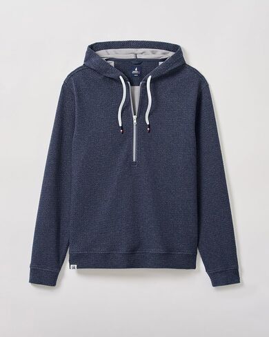 johnnie-O Zoeller Lakewave Half-Zip Hoodie in Saudi Arabia