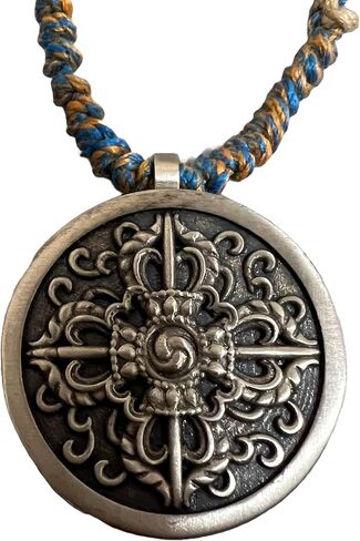 MollyBoxStudio التبت البوذية التبتية البوذية قلادة بوذا قلادة الكتاب تميمة Vajra قلادة هدية فكرة للوالدين in Kuwait