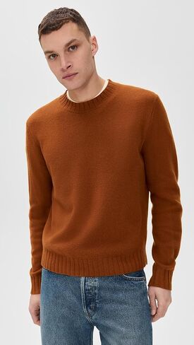 Madewell Men's Crewneck Sweater in Heritage Merino Wool in Saudi Arabia