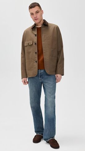 Madewell Men's Crewneck Sweater in Heritage Merino Wool in Saudi Arabia