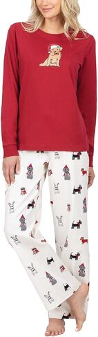بيجامة PajamaGram Flannel للسيدات - مجموعة PJ للسيدات، مبتكرة in Saudi Arabia