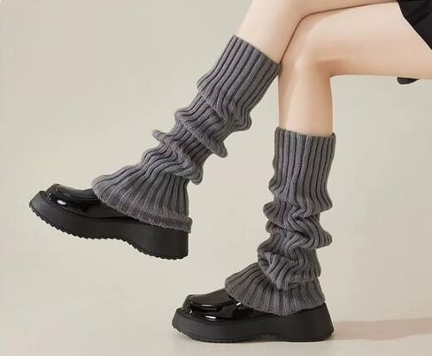 2 Pairs Leg Warmers for Women, 80s 90s Fashion Knit Leg Warmer Socks for Party Dance Sports in Saudi Arabia