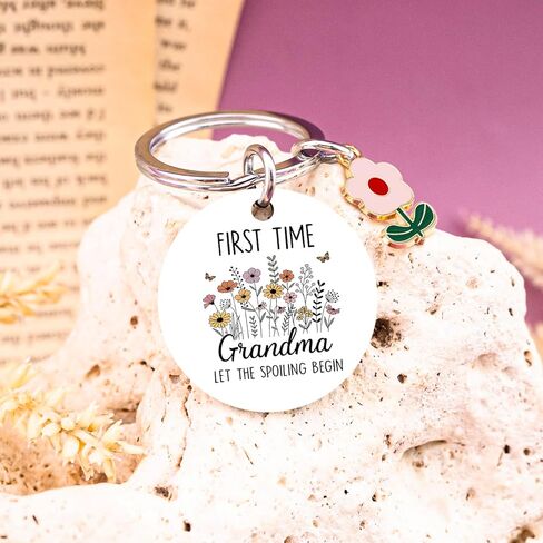 New Grandma Gifts First Time 2026 Promoted to Grandma 2026 keychain Gifts from Grandkids Christmas Mothers Day Present Ideas in Saudi Arabia