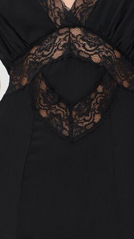 HARMONY MIDI DRESS - OBSIDIAN in Saudi Arabia