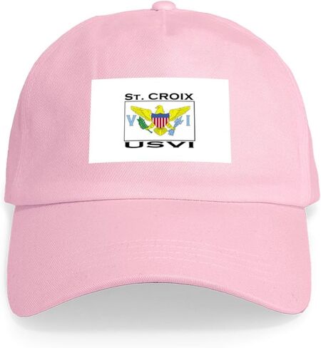 قبعة CafePress St. Croix، قبعة بيسبول قابلة للتعديل بعلم USVI in Kuwait