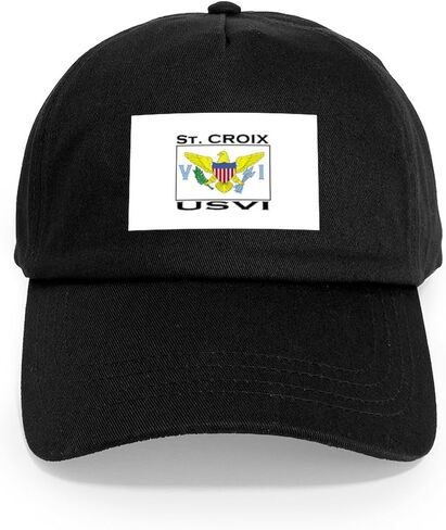 CafePress St. Croix, USVI Flag Cap Adjustable Baseball Cap in Saudi Arabia