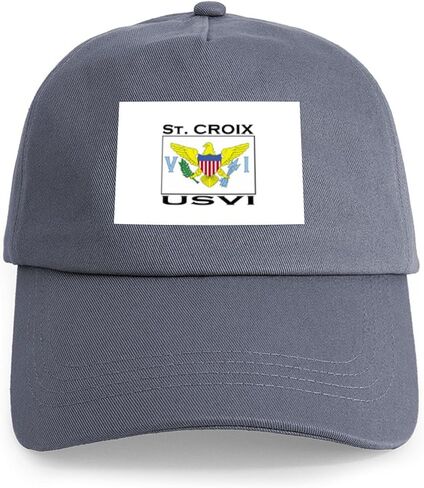 CafePress St. Croix, USVI Flag Cap Adjustable Baseball Cap in Saudi Arabia