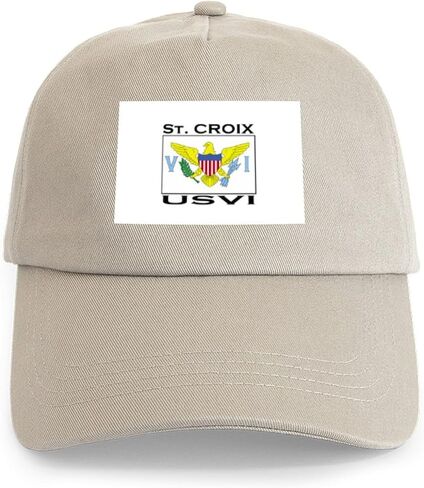 CafePress St. Croix, USVI Flag Cap Adjustable Baseball Cap in Saudi Arabia