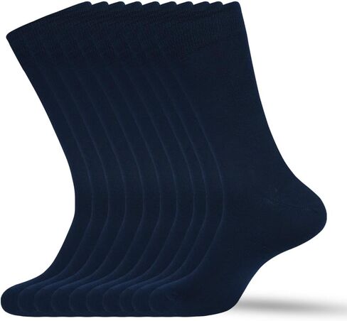 Performance Crew Socks for Men – Soft, Breathable Cotton Socks for Athletics, Training, Outdoor Sports & Daily Wear in Saudi Arabia