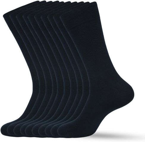 Performance Crew Socks for Men – Soft, Breathable Cotton Socks for Athletics, Training, Outdoor Sports & Daily Wear in Saudi Arabia