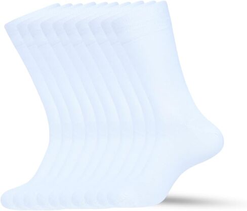 Performance Crew Socks for Men – Soft, Breathable Cotton Socks for Athletics, Training, Outdoor Sports & Daily Wear in Saudi Arabia