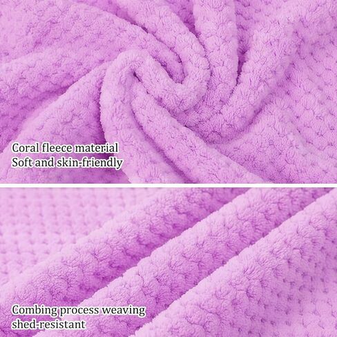 Women’s Soft Wrap Towel, Wearable Bath Robe Super Absorbent & Quick Dry Spa Bathrobes Lightweight for Sauna Beach Pool(39" x 51", Purple) in Saudi Arabia