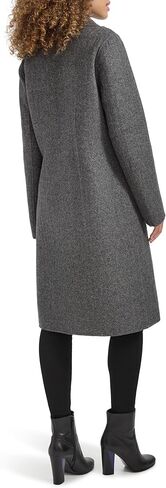 Kenneth Cole Women's Double Face Wool with Notched Collar Coat in Saudi Arabia