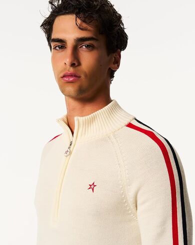 Perfect Moment LA Tour Merino Wool 1/4 Zip Sweater in Saudi Arabia