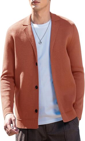 New Sweater V-Neck Solid Color Cardigan Sweater Men's Lazy Style Jacket Clip in Saudi Arabia
