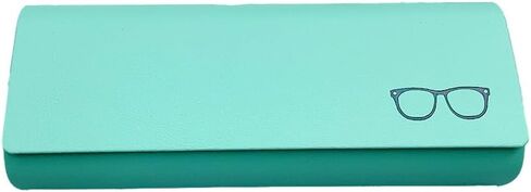 Unisex PU Leather Hard Eyeglasses Case - Durable Eyewear Protector for Most Glasses Types in Saudi Arabia