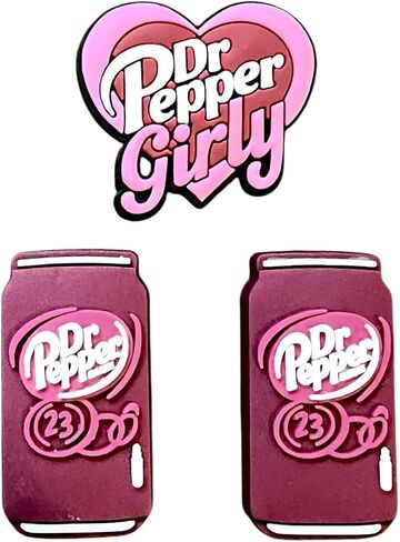 مجموعة سحر الأحذية المزخرفة من Pepper Girly Soda، باللون الوردي in Kuwait
