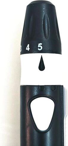 Lancing Device with Lancet Ejector – 5 Adjustable Depth Settings | with 5 Lancets Free in Kuwait