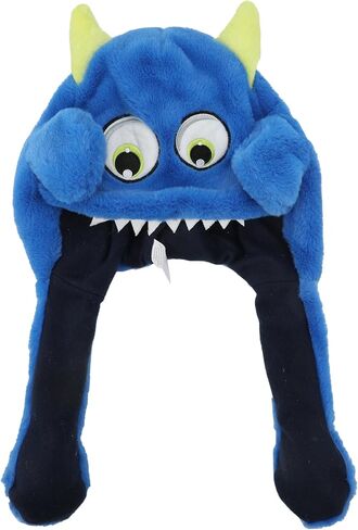 Bioworld Monster Face Youth Blue Hat With 3D Moveable Arms in Saudi Arabia