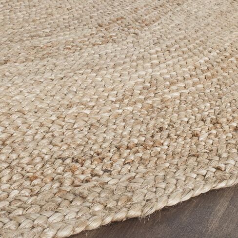 SAFAVIEH Cape Cod Collection Area Rug - 9' x 12', Natural, Handmade Flat Weave Jute, Ideal for High Traffic Areas in Living Room, Bedroom (CAP252A) in Saudi Arabia