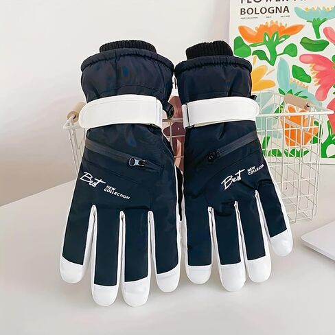 Windproof -30°F Winter Gloves for Women Thermal Touch Screen Warm Gloves for Skiing,Cycling,Motorcycle in Saudi Arabia