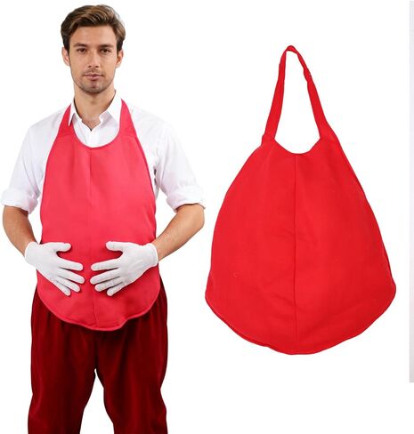 Santa Belly Stuffer, Padded Fake Belly for Santa Claus Suit, Men's Unisex Fat Belly Costume for Unisex Christmas & Halloween Cosplay in Saudi Arabia