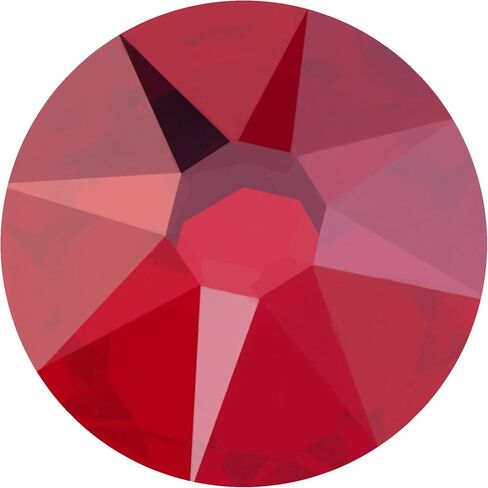 ستاركت كريستال | أحجار الراين الكريستالية ذات الظهر المسطح 2088 باللون الأحمر مع جوانب فائقة للحصول على أقصى قدر من التألق للضوء Siam AB 5 مم - 420 قطعة in Kuwait