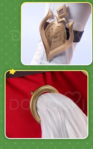 KIRA KIRA Anime Game Cosplay Costume Doki-R Red Uniform Dress Halloween Costume Plus Size in Saudi Arabia