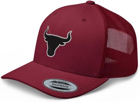 NX Bull Head Rodeo Blacken المطرزة قبعة سائق الشاحنة منحني بيل منتصف التاج Snapback البلد الغربي راعية البقر قبعة رعاة البقر in Kuwait