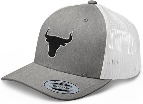 NX Bull Head Rodeo Blacken المطرزة قبعة سائق الشاحنة منحني بيل منتصف التاج Snapback البلد الغربي راعية البقر قبعة رعاة البقر in Kuwait