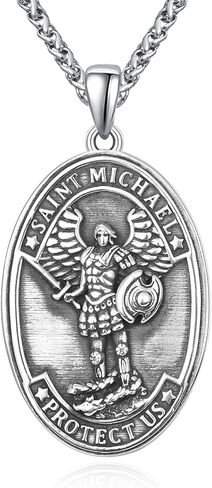 St. Michael Necklace Saint Michael Pendant in Saudi Arabia