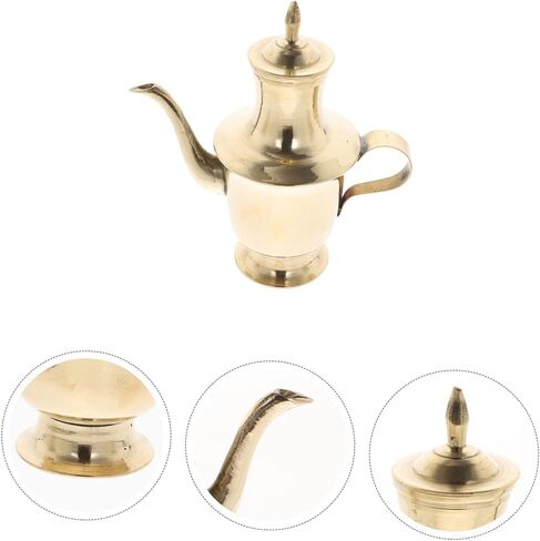 قارورة الورك الرجعية من جارنيك، وعاء شاي مزخرف، إبريق شاي عتيق، ديكور البوذية للمنزل in Kuwait